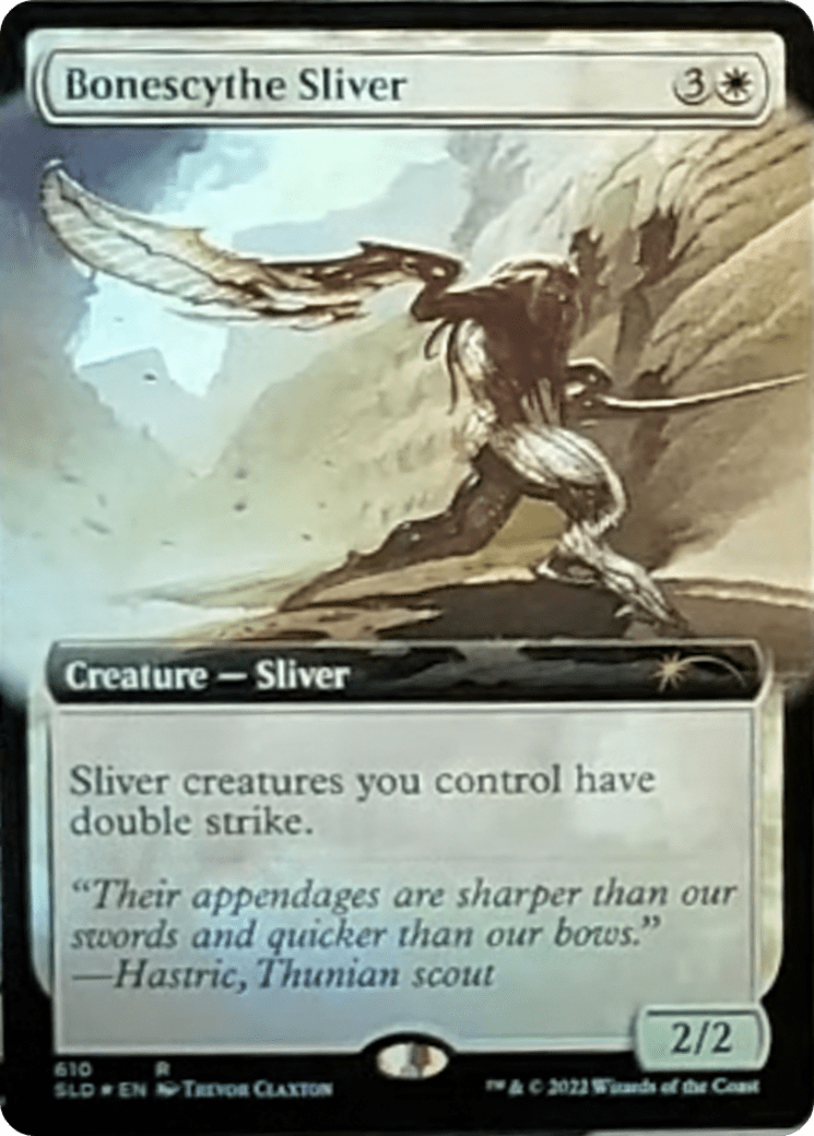 Bonescythe Sliver (Extended Art) [Secret Lair Drop Series] MTG Single Magic: The Gathering  | Multizone: Comics And Games