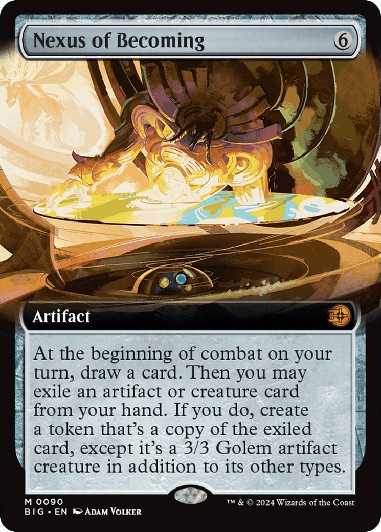 Nexus of Becoming (Extended Art) [Outlaws of Thunder Junction: The Big Score] MTG Single Magic: The Gathering  | Multizone: Comics And Games