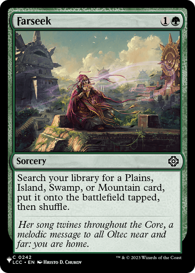 Farseek (LCC) [The List] MTG Single Magic: The Gathering  | Multizone: Comics And Games