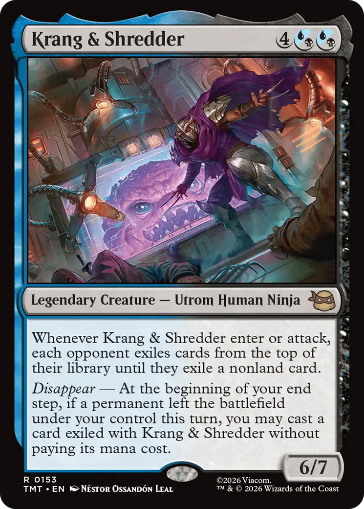 Krang & Shredder [Teenage Mutant Ninja Turtles] MTG Single Magic: The Gathering  | Multizone: Comics And Games