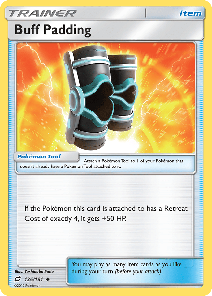 Buff Padding (136/181) [Sun & Moon: Team Up] Pokemon Single Pokémon  | Multizone: Comics And Games