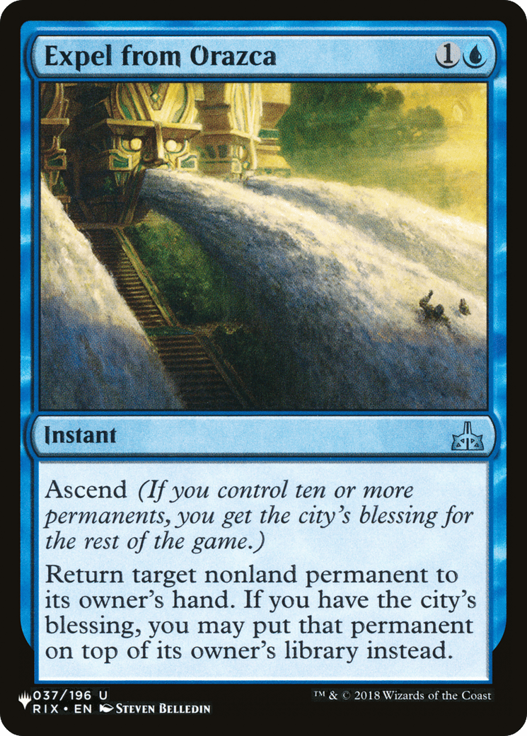 Expel from Orazca [The List] MTG Single Magic: The Gathering  | Multizone: Comics And Games