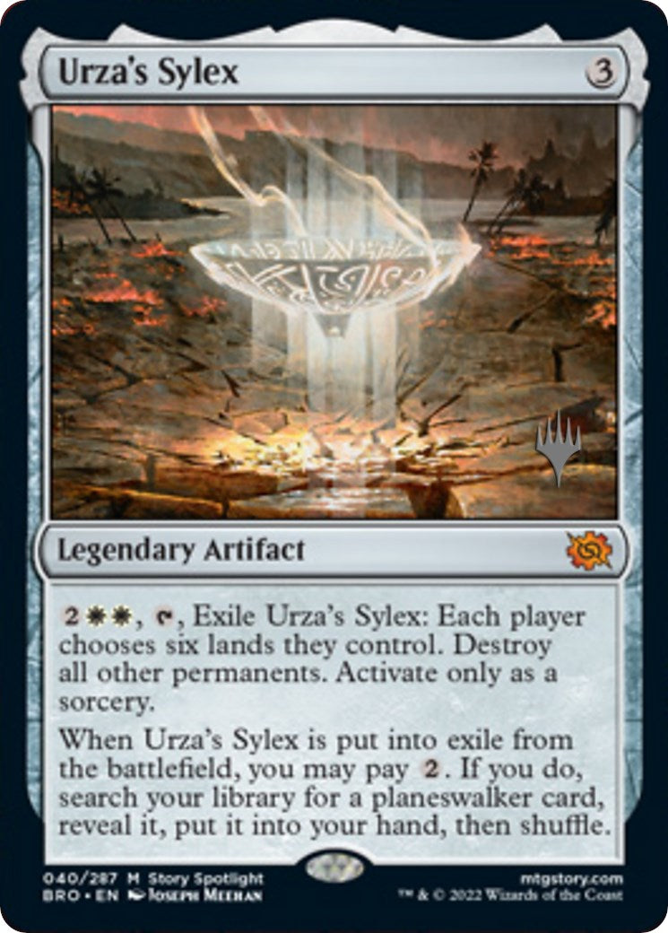 Urza's Sylex (Promo Pack) [The Brothers' War Promos] | Multizone: Comics And Games