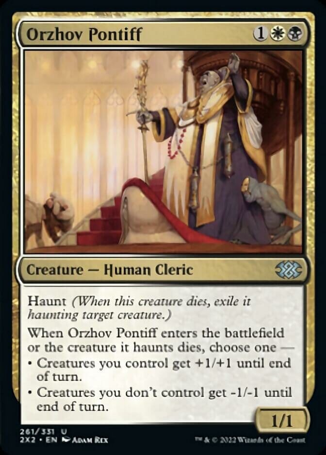 Orzhov Pontiff [Double Masters 2022] MTG Single Magic: The Gathering  | Multizone: Comics And Games