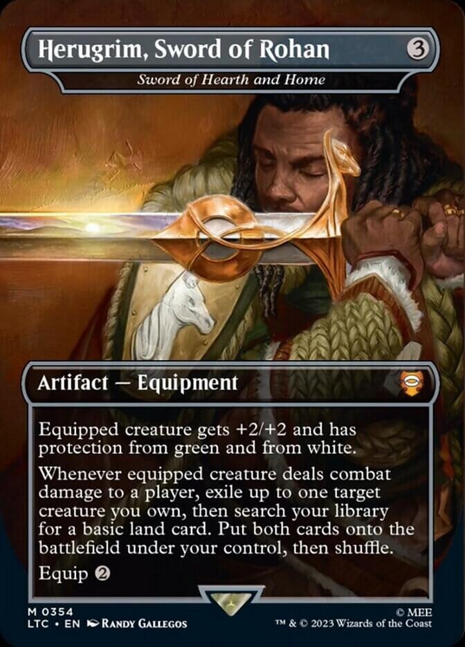 Herugrim, Sword of Rohan - Sword of Hearth and Home [The Lord of the Rings: Tales of Middle-Earth Commander] | Multizone: Comics And Games