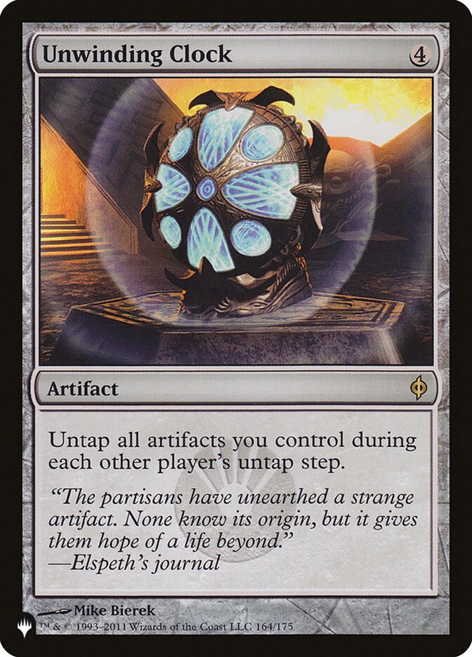 Unwinding Clock [The List] MTG Single Magic: The Gathering  | Multizone: Comics And Games