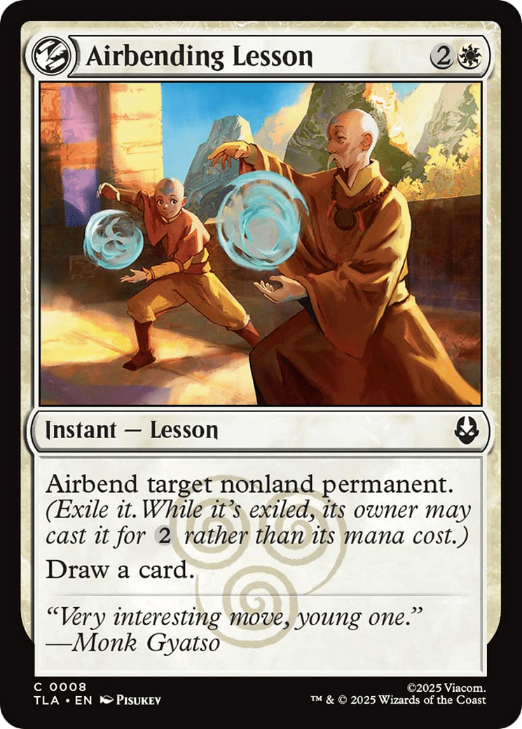 Airbending Lesson [Avatar: The Last Airbender] MTG Single Magic: The Gathering  | Multizone: Comics And Games