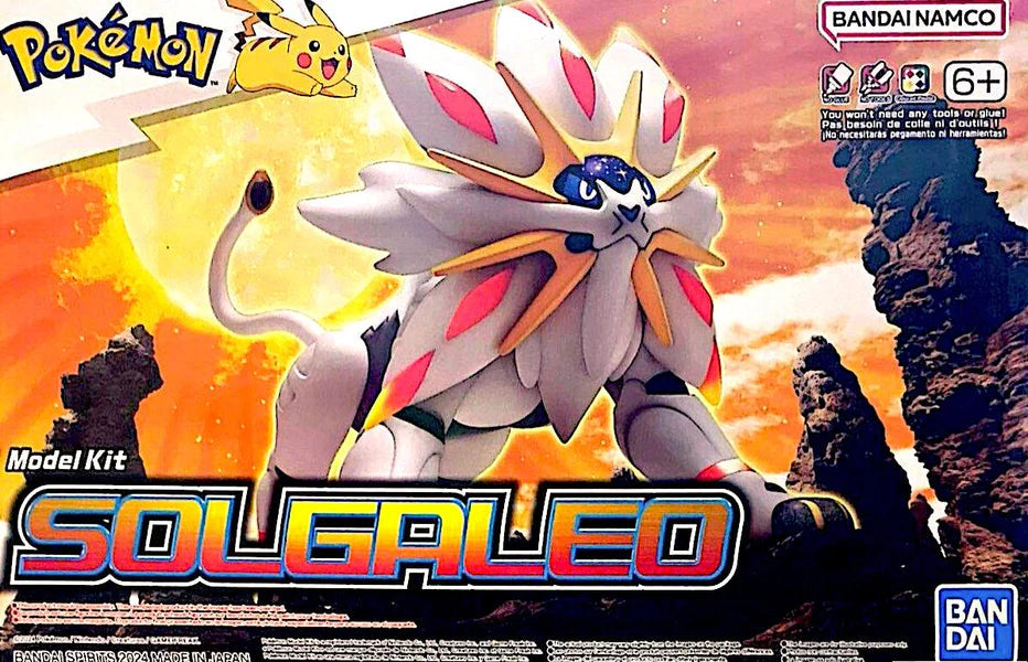 Pokemon Model Kit Solgaleo Model Kit Bandai  | Multizone: Comics And Games
