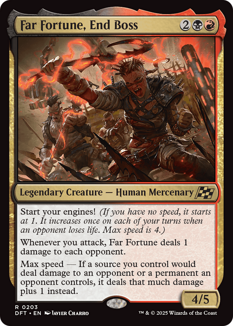 Far fortune, End Boss [Aetherdrift] MTG Single Magic: The Gathering  | Multizone: Comics And Games