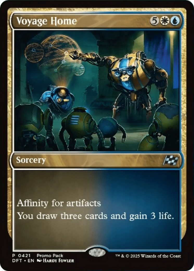 Voyage Home (Promo Pack) [Aetherdrift Promos] MTG Single Magic: The Gathering  | Multizone: Comics And Games