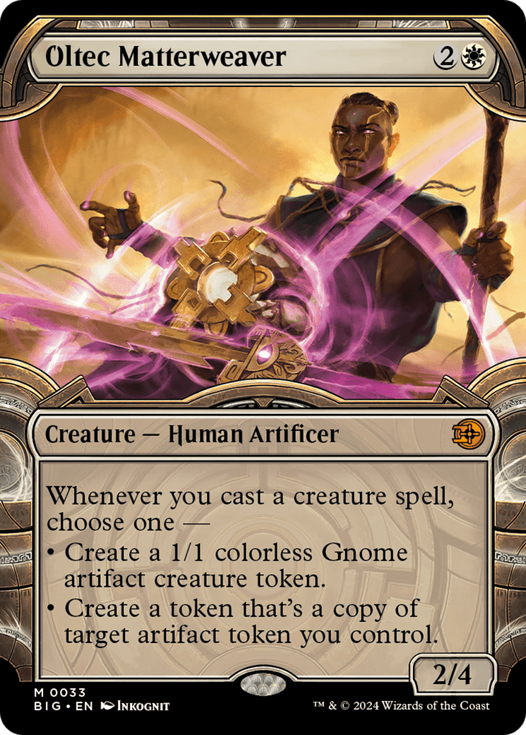 Oltec Matterweaver (Showcase) [Outlaws of Thunder Junction: The Big Score] MTG Single Magic: The Gathering  | Multizone: Comics And Games