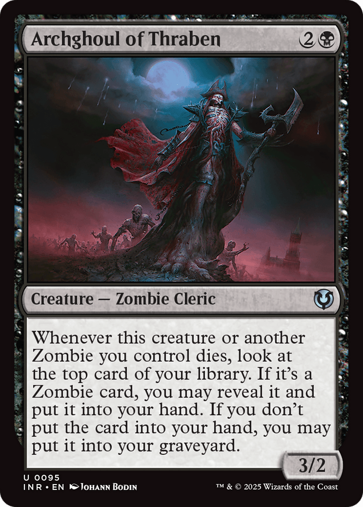 Archghoul of Thraben [Innistrad Remastered] MTG Single Magic: The Gathering  | Multizone: Comics And Games