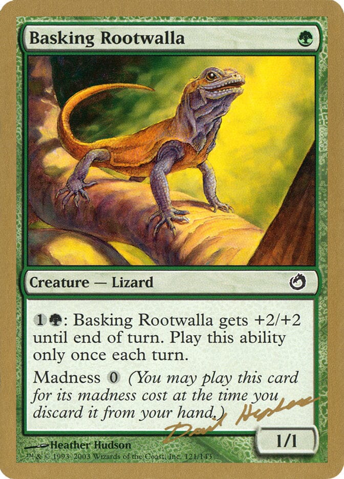 Basking Rootwalla (Dave Humpherys) [World Championship Decks 2003] MTG Single Magic: The Gathering  | Multizone: Comics And Games