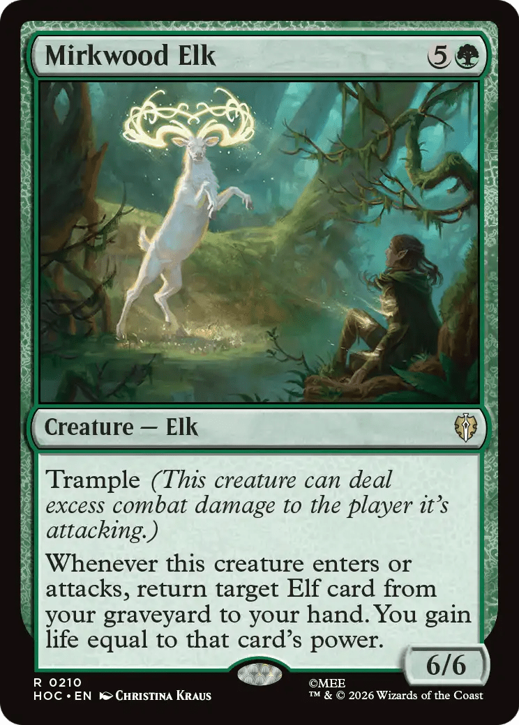 Mirkwood Elk [The Hobbit: Eternal-Legal] MTG Single Magic: The Gathering  | Multizone: Comics And Games