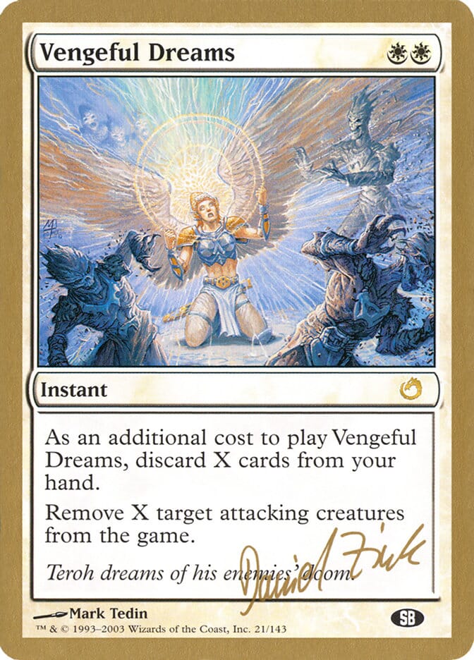 Vengeful Dreams (Daniel Zink) (SB) [World Championship Decks 2003] MTG Single Magic: The Gathering  | Multizone: Comics And Games