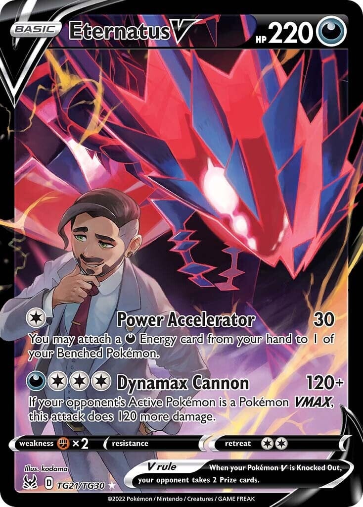 Eternatus V (TG21/TG30) [Sword & Shield: Lost Origin] Pokemon Single Pokémon  | Multizone: Comics And Games