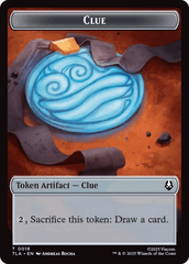 Ally (0005) // Clue (0018) Double-Sided Token [Avatar: The Last Airbender Tokens] MTG Single Magic: The Gathering  | Multizone: Comics And Games