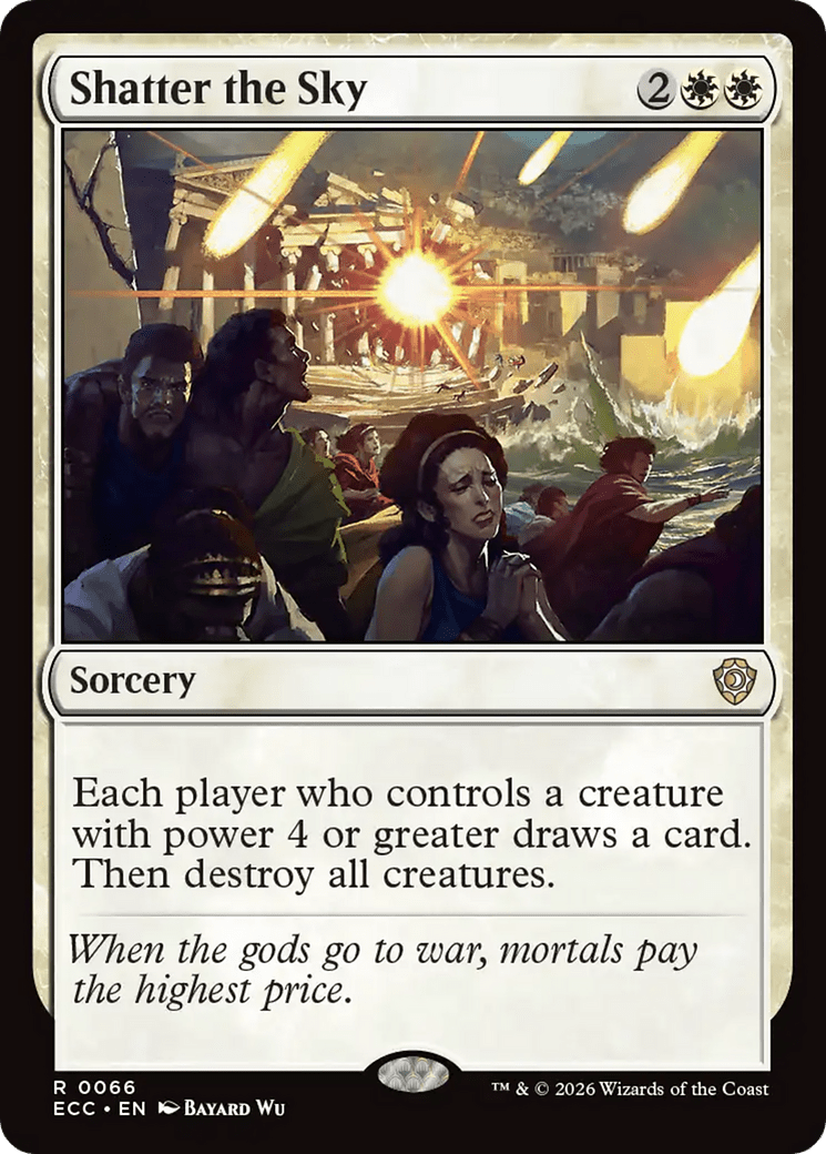 Shatter the Sky [Lorwyn Eclipsed Commander] MTG Single Magic: The Gathering  | Multizone: Comics And Games