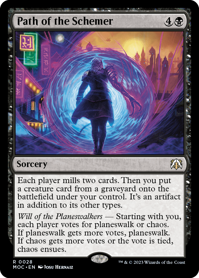 Path of the Schemer [March of the Machine Commander] MTG Single Magic: The Gathering  | Multizone: Comics And Games