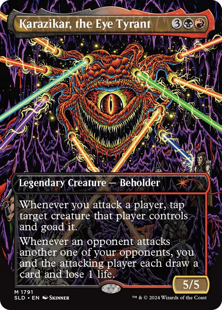 Karazikar, the Eye Tyrant [Secret Lair Drop Series] MTG Single Magic: The Gathering  | Multizone: Comics And Games