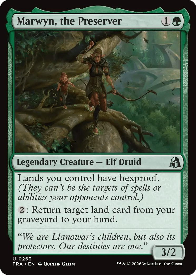 Marwyn, the Preserver [Reality Fracture] MTG Single Magic: The Gathering  | Multizone: Comics And Games