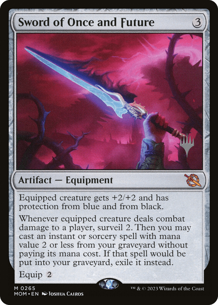 Sword of Once and Future (Promo Pack) [March of the Machine Promos] MTG Single Magic: The Gathering  | Multizone: Comics And Games