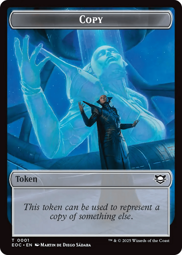 Copy // Clue Double-Sided Token [Edge of Eternities Commander Tokens] MTG Single Magic: The Gathering  | Multizone: Comics And Games