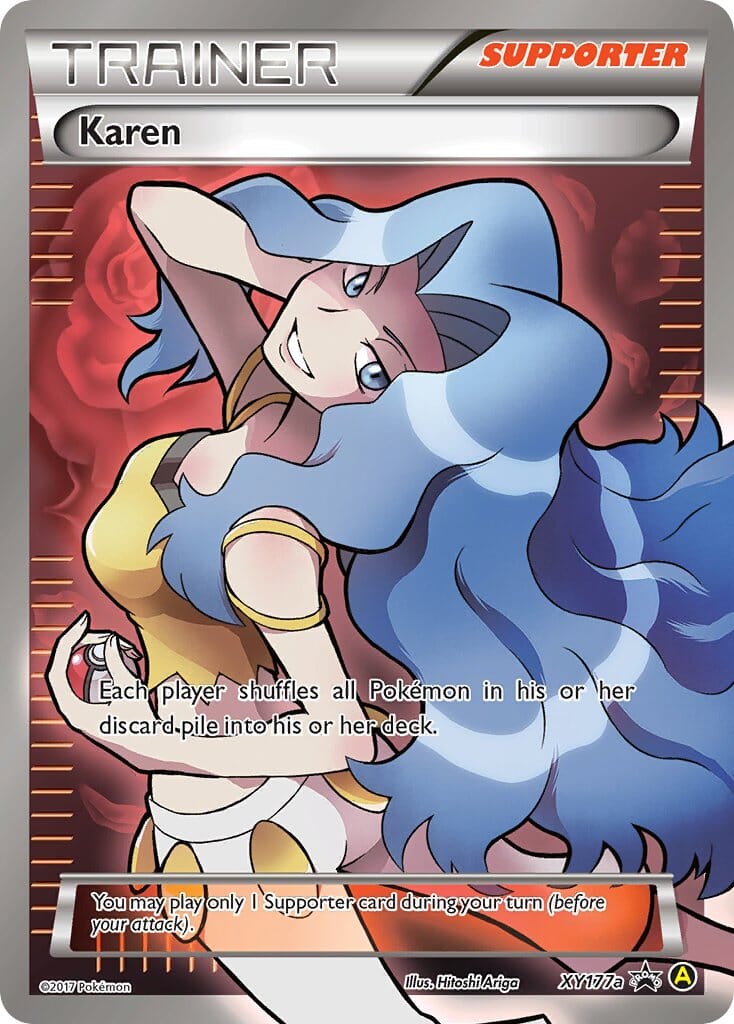 Karen (XY177a) [Alternate Art Promos] Pokemon Single Pokémon  | Multizone: Comics And Games