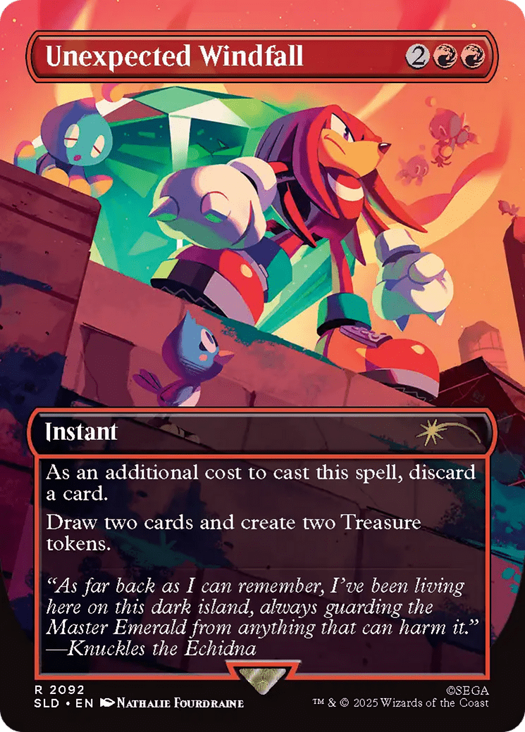 Unexpected Windfall (2092) [Secret Lair Drop Series] MTG Single Magic: The Gathering  | Multizone: Comics And Games