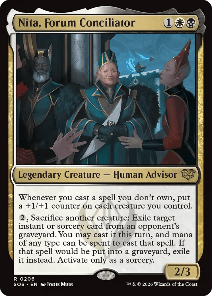 Nita, Forum Conciliator [Secrets of Strixhaven] MTG Single Magic: The Gathering  | Multizone: Comics And Games