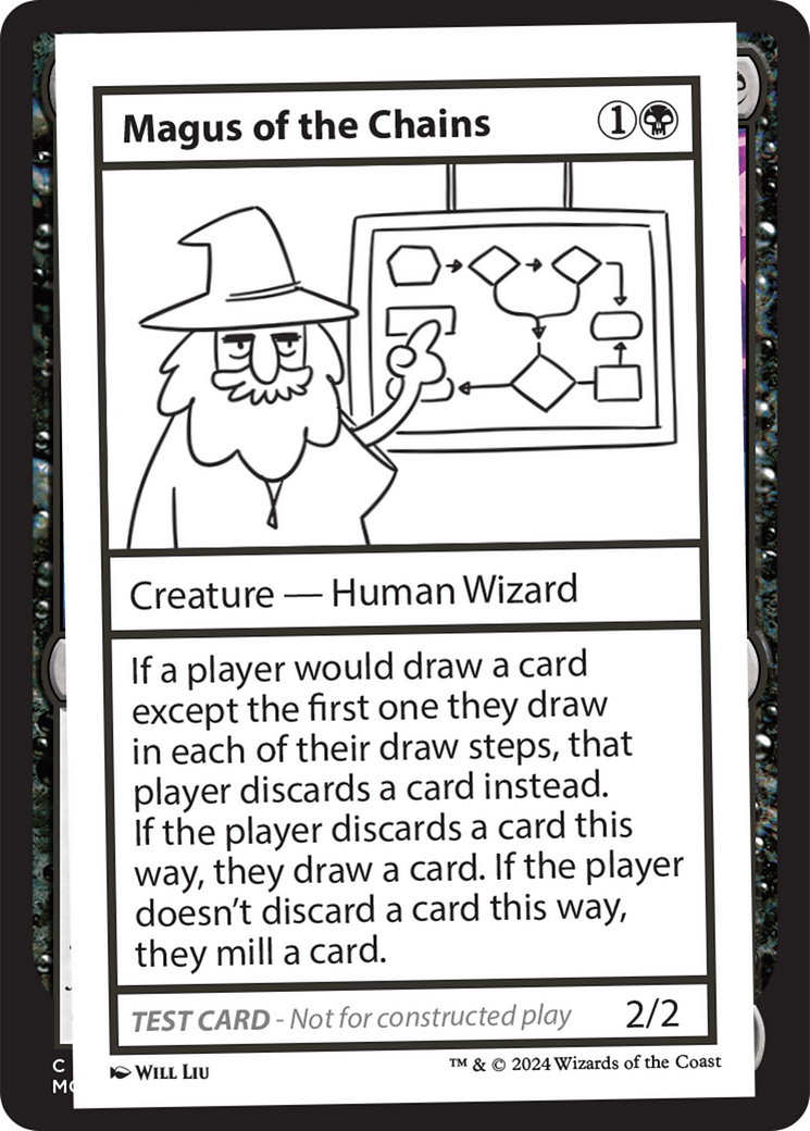 Magus of the Chains [Mystery Booster 2 Playtest Cards] MTG Single Magic: The Gathering  | Multizone: Comics And Games