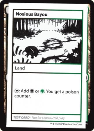 Noxious Bayou (2021 Edition) [Mystery Booster Playtest Cards] MTG Single Magic: The Gathering  | Multizone: Comics And Games