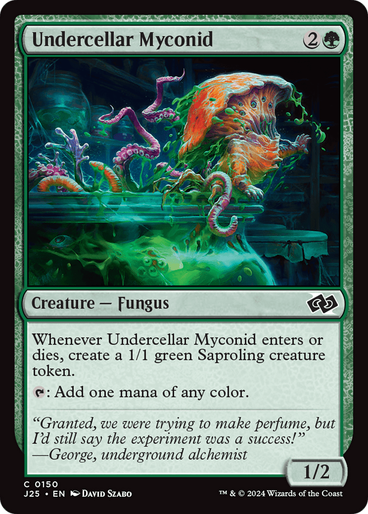 Undercellar Myconid [Foundations Jumpstart] MTG Single Magic: The Gathering  | Multizone: Comics And Games