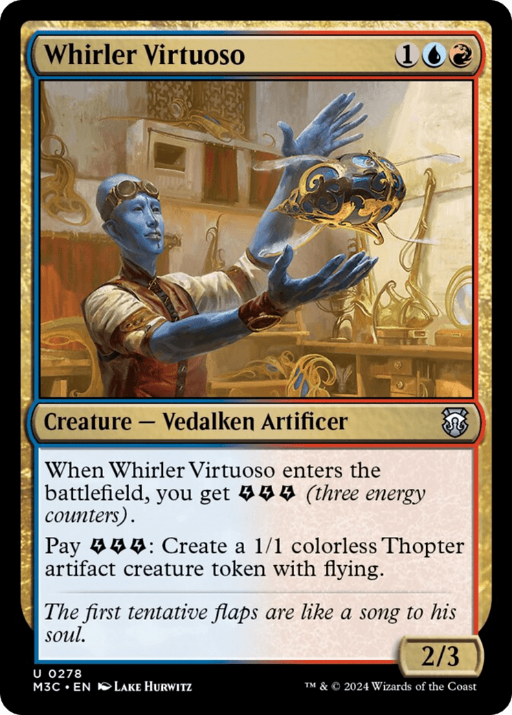 Whirler Virtuoso [Modern Horizons 3 Commander] MTG Single Magic: The Gathering  | Multizone: Comics And Games