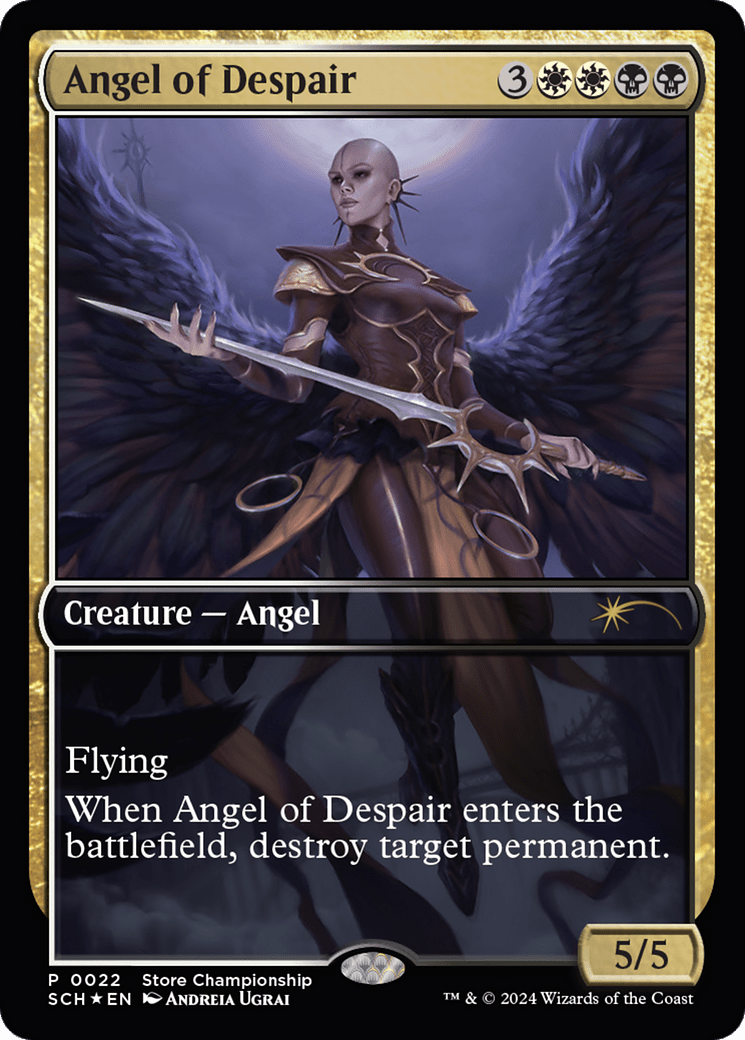 Angel of Despair [Store Championships 2024] MTG Single Magic: The Gathering  | Multizone: Comics And Games