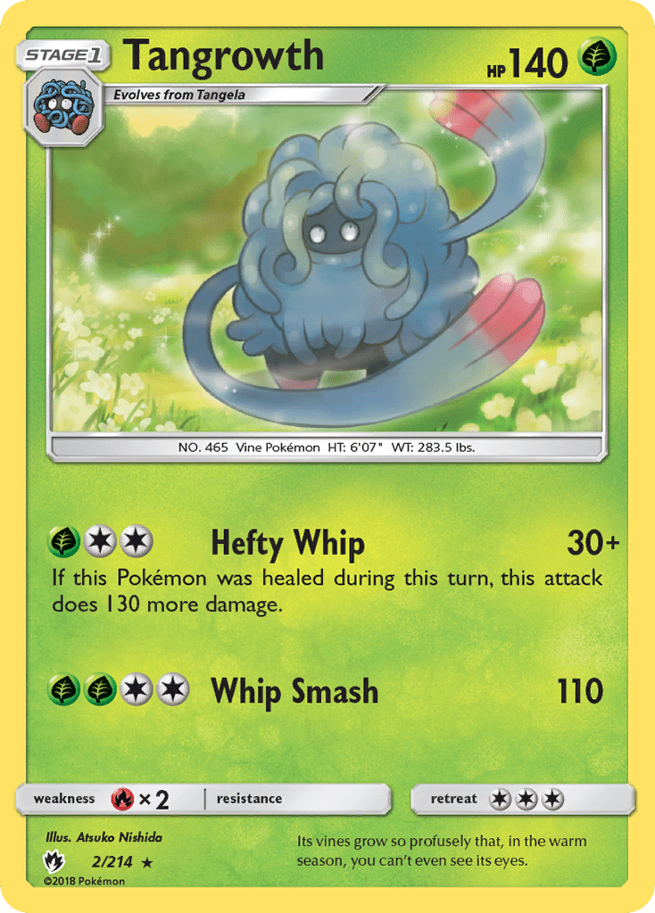 Tangrowth (2/214) [Sun & Moon: Lost Thunder] Pokemon Single Pokémon  | Multizone: Comics And Games