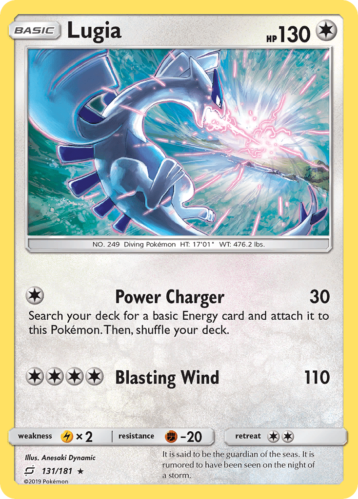 Lugia (131/181) [Sun & Moon: Team Up] Pokemon Single Pokémon  | Multizone: Comics And Games