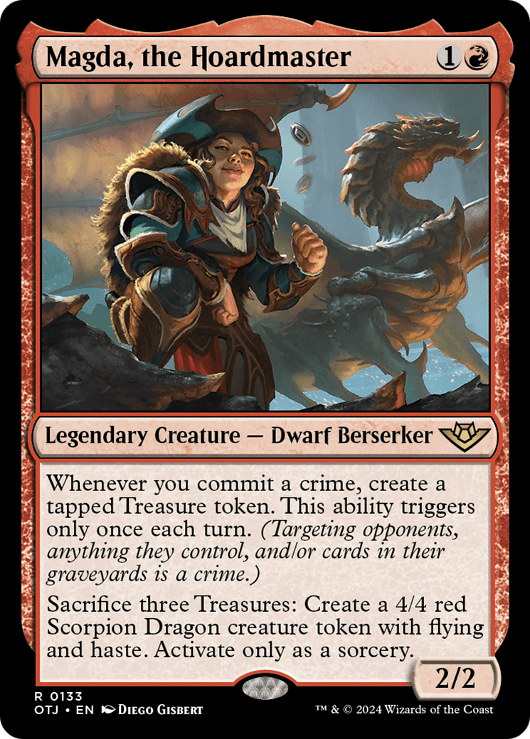 Magda, the Hoardmaster [Outlaws of Thunder Junction] MTG Single Magic: The Gathering  | Multizone: Comics And Games