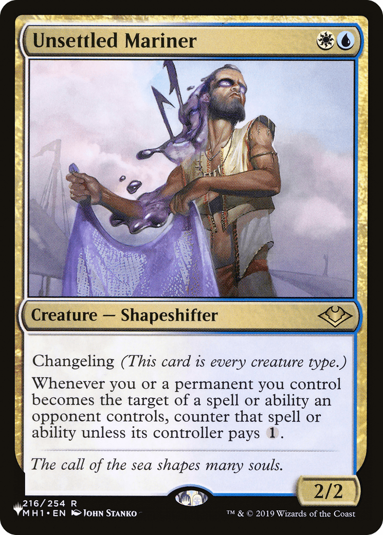 Unsettled Mariner (MH1) [The List] MTG Single Magic: The Gathering  | Multizone: Comics And Games