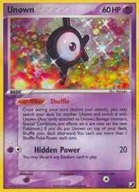 Unown (K) (K/28) [EX: Unseen Forces] Pokemon Single Pokémon  | Multizone: Comics And Games