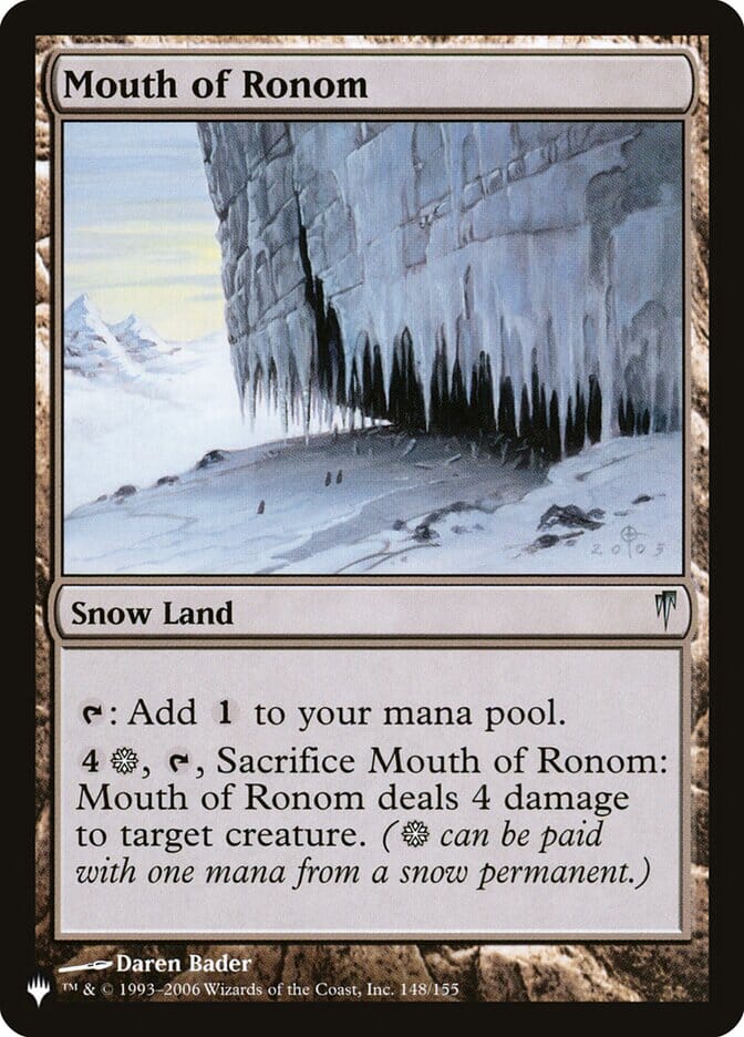Mouth of Ronom [The List] MTG Single Magic: The Gathering  | Multizone: Comics And Games