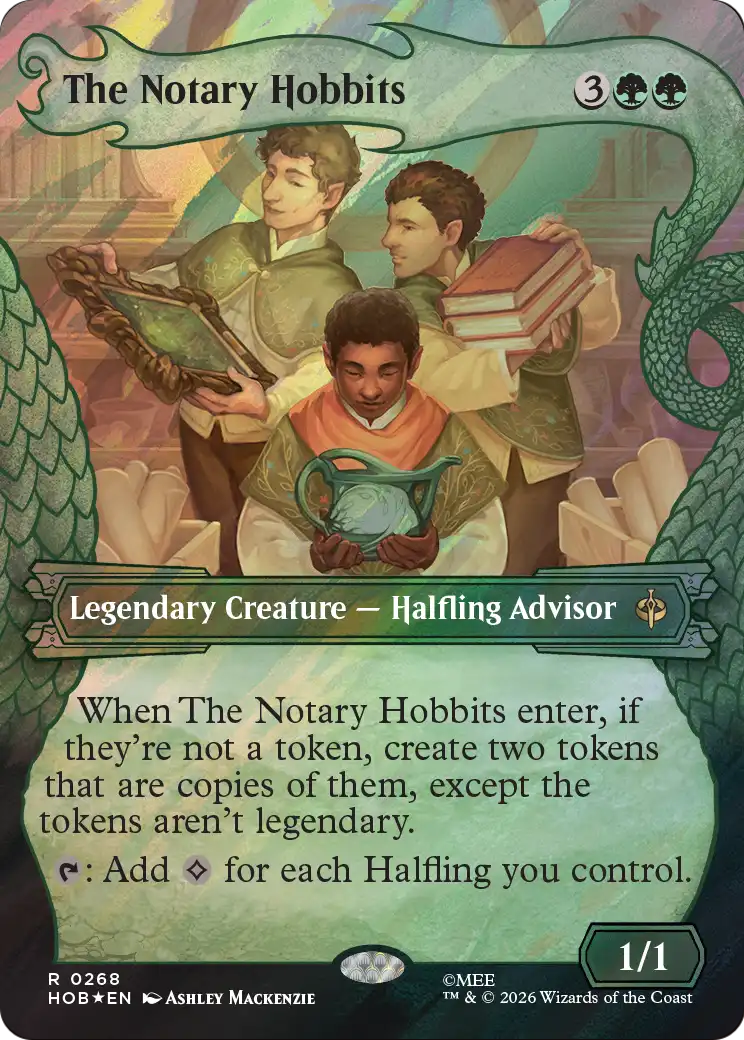 The Notary Hobbits (Showcase) (Surge Foil) [The Hobbit] | Multizone: Comics And Games