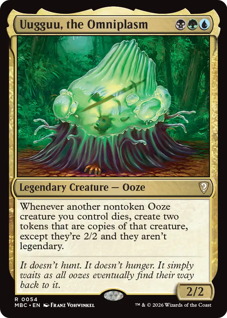 Uugguu, the Omniplasm [Mystery Booster: Commander Edition] | Multizone: Comics And Games