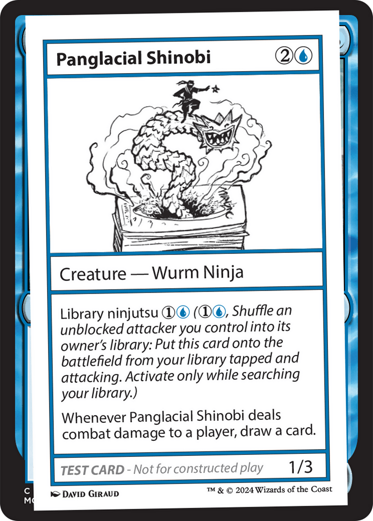 Panglacial Shinobi [Mystery Booster 2 Playtest Cards] MTG Single Magic: The Gathering  | Multizone: Comics And Games