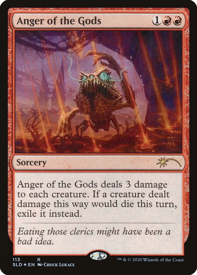 Anger of the Gods [Secret Lair Drop Series] MTG Single Magic: The Gathering  | Multizone: Comics And Games