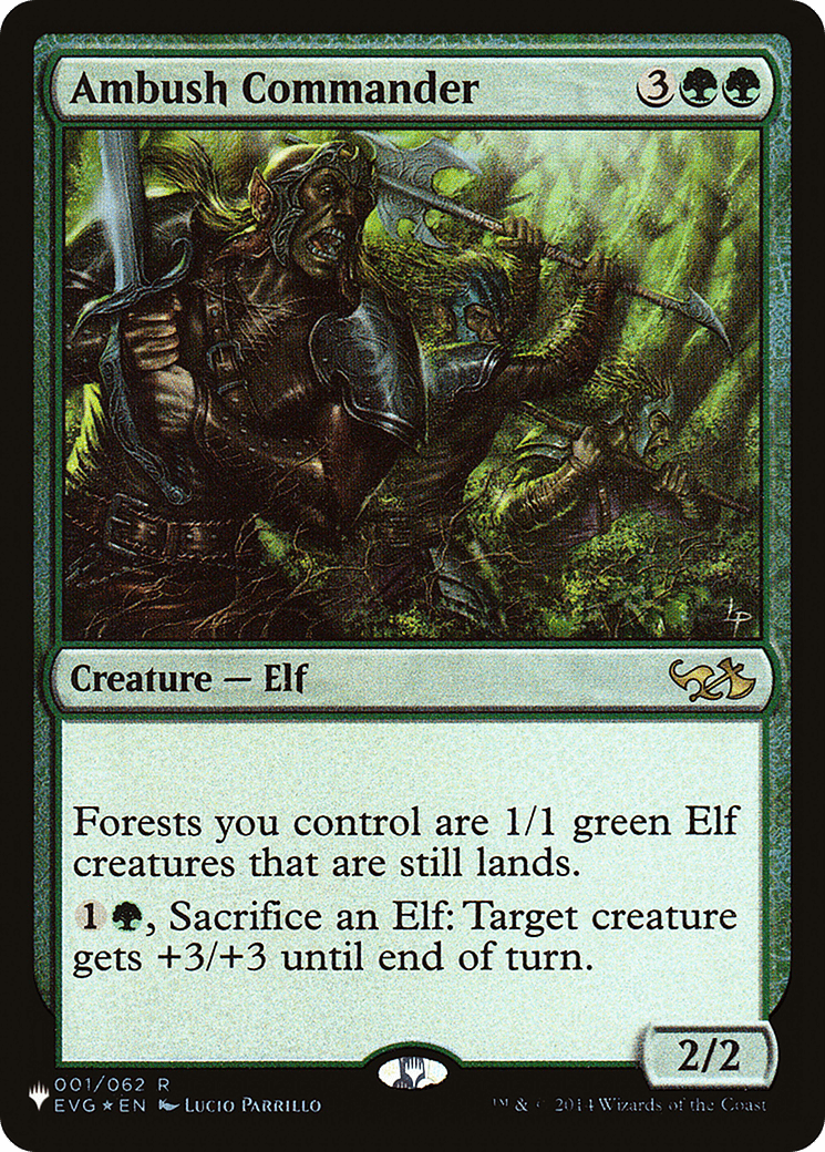 Ambush Commander [The List] MTG Single Magic: The Gathering  | Multizone: Comics And Games