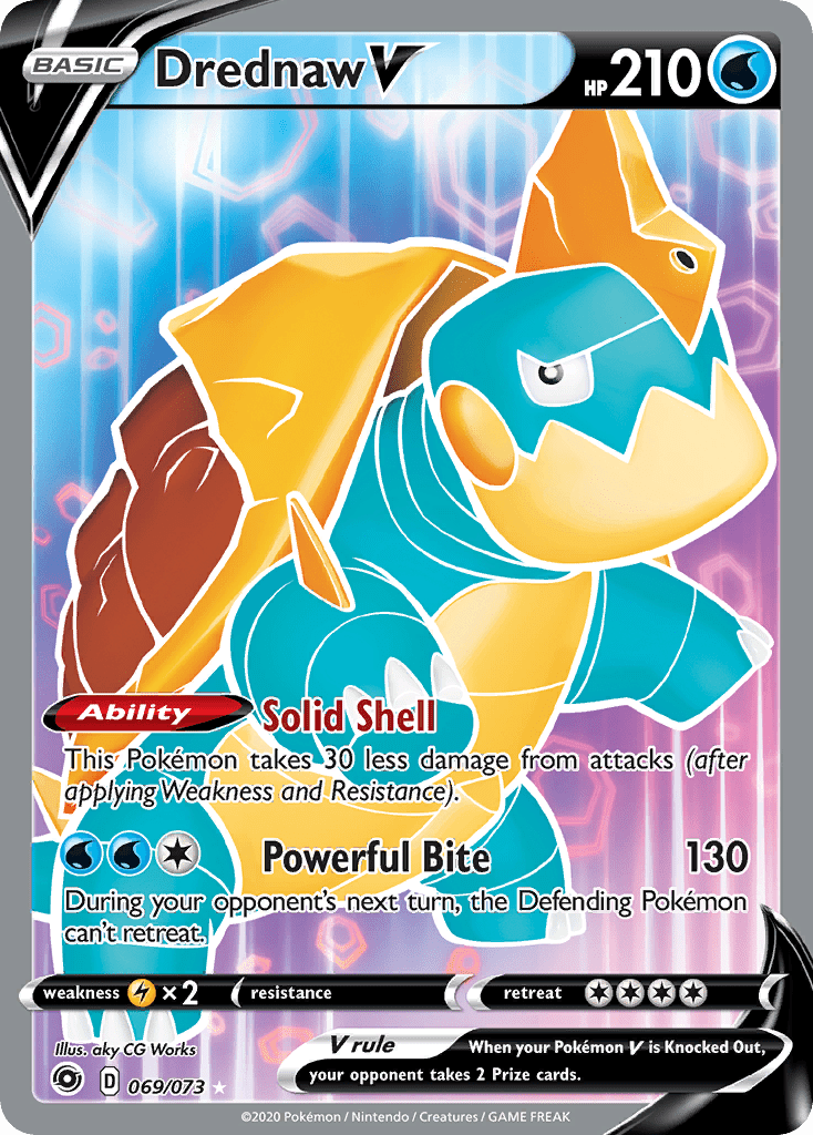 Drednaw V (069/073) [Sword & Shield: Champion's Path] Pokemon Single Pokémon  | Multizone: Comics And Games