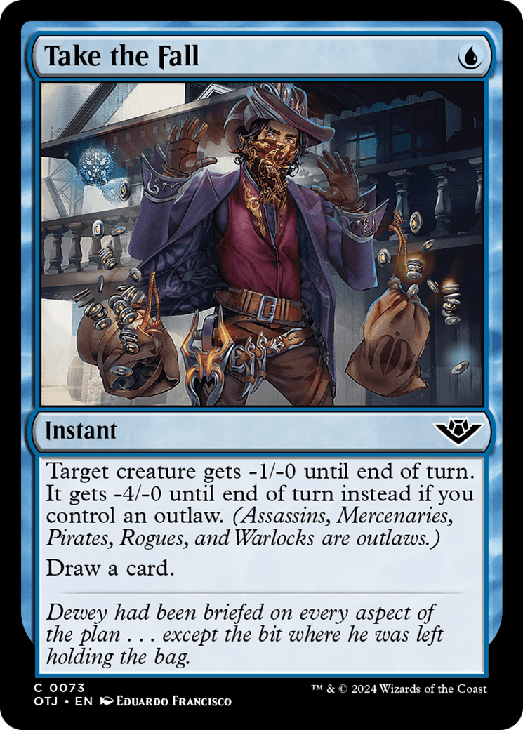 Take the Fall [Outlaws of Thunder Junction] MTG Single Magic: The Gathering  | Multizone: Comics And Games