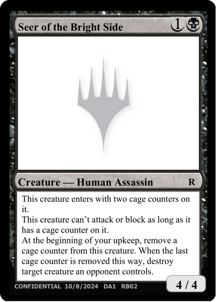 Seer of the Bright Side [Unknown Event] MTG Single Magic: The Gathering  | Multizone: Comics And Games