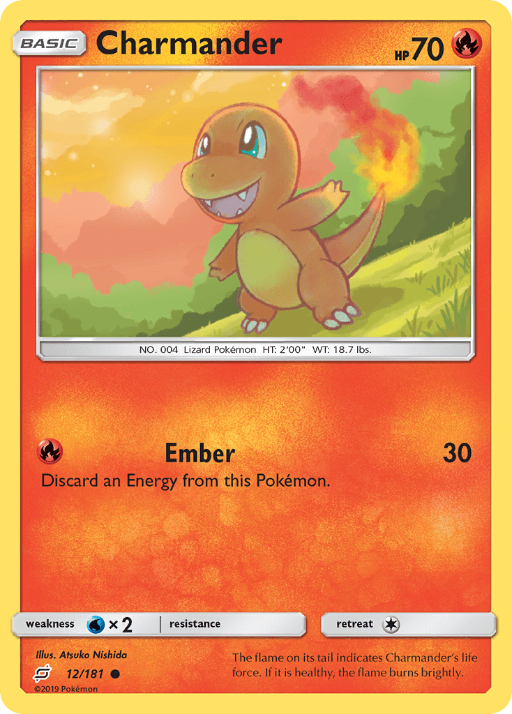 Charmander (12/181) [Sun & Moon: Team Up] Pokemon Single Pokémon  | Multizone: Comics And Games